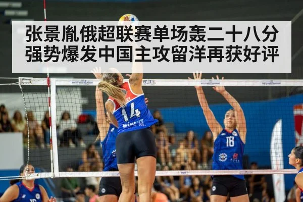 张景胤俄超联赛单场轰二十八分强势爆发中国主攻留洋再获好评